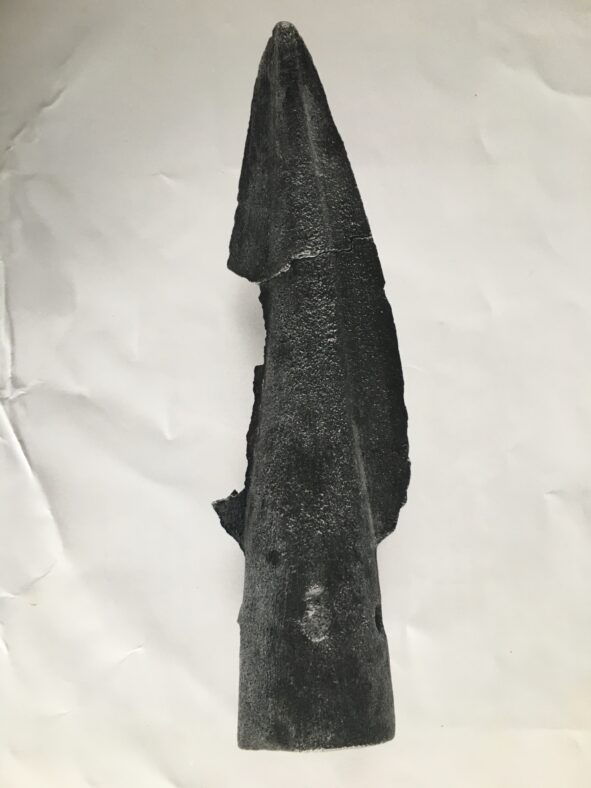 Spear head found in Imanemore by Johnny Courtnrey | Johnny Courtney, Imanemore.