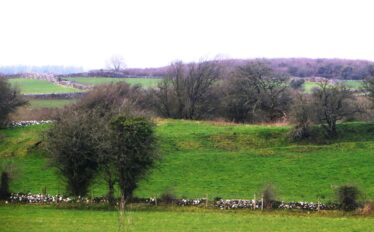 Ringfort in Peak | Photo: B. Forde April 2020