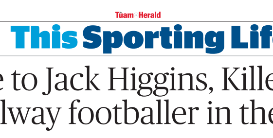 Tribute to Jack Higgins - Killererin and Galway footballer in the 1950s