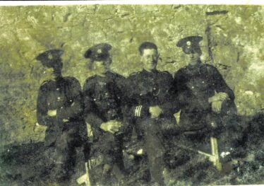 From L-r: Sergeant Travers, Garda McGinn, Garda McGinness and Garda Halpin | Photo: Gerry and Bernadette Connolly