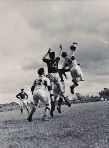 Frank, at No. 3, demonstrating the high fielding for which he was famed. | https://neilglackin.wordpress.com/2015/07/09/the-story-of-frank-white/