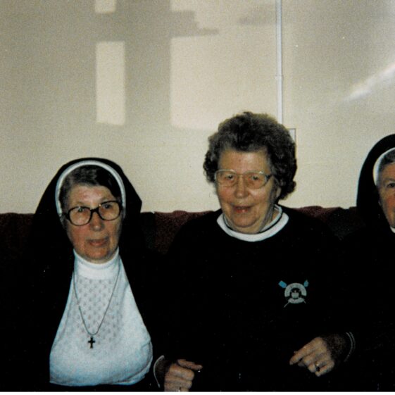 The three sisters Sr. Imelda with her two sisters | Photo: Collette Lynskey