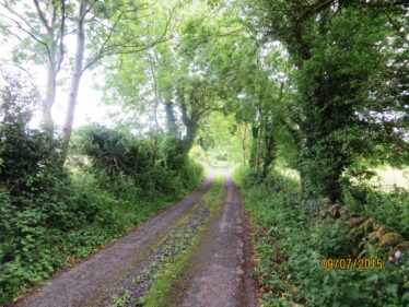 The deserted road in Shantallow | Photo: B. Forde 