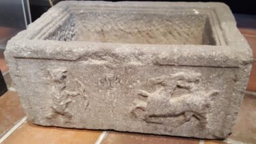 Aughrim baptismal font. | Christy Cunniffe