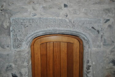 Inscribed doorhead in Meelick Friary, Co. Galway. | Christy Cunniffe