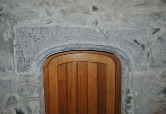 Seventeenth-century doorway in Meelick