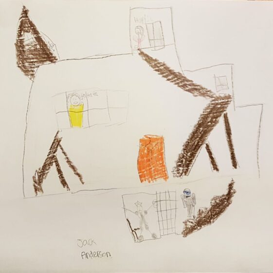 Jack Anderson Drawing of Loughrea Castle | Jack A.