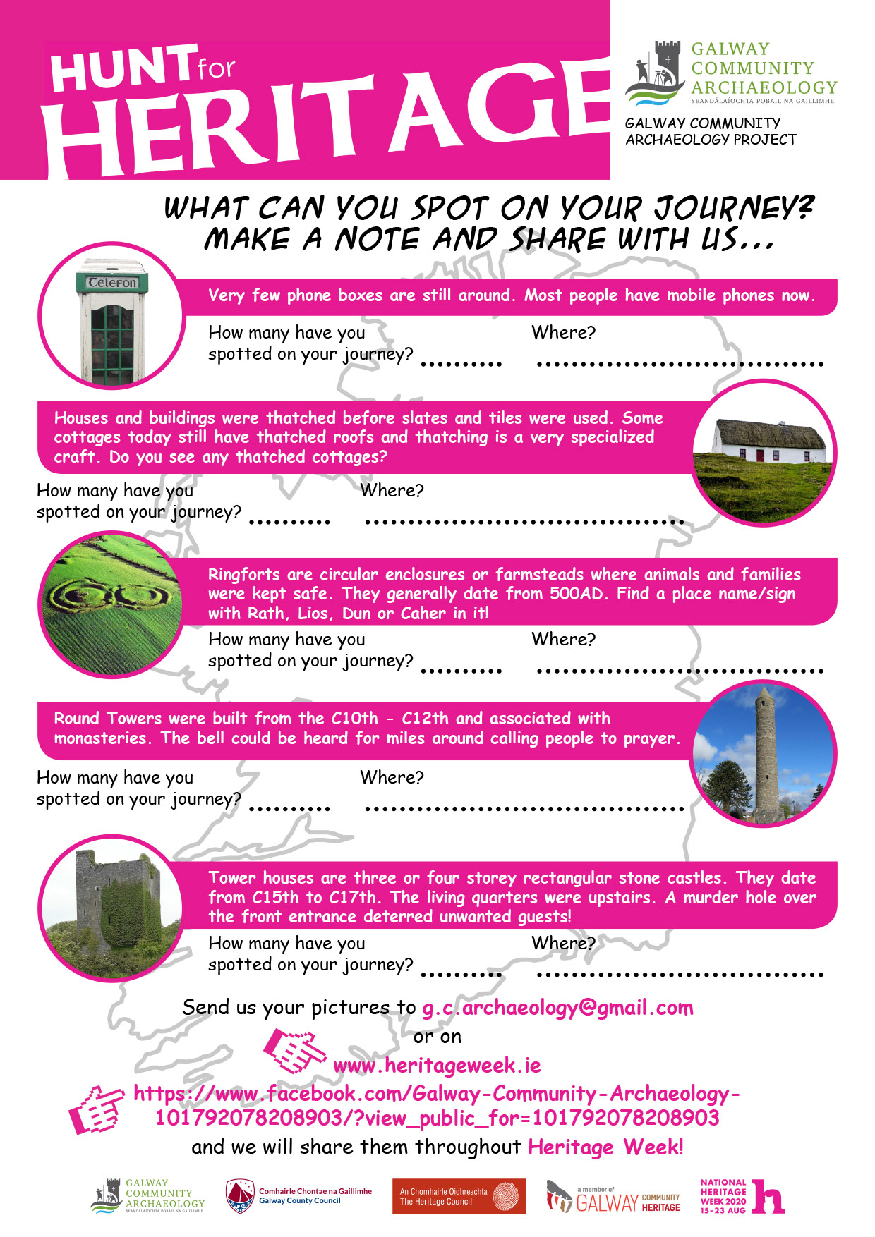 Heritage Hunt Galway Community Archaeology