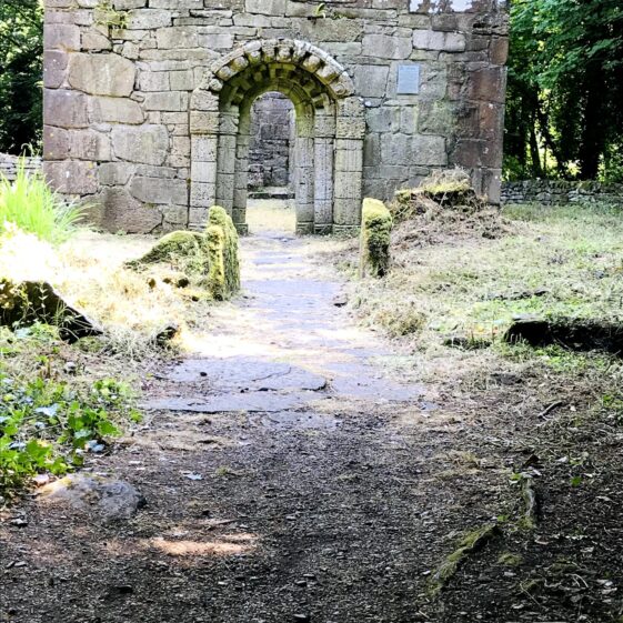 12th Century Chapel door, Inchagoill by Antoinette Lydon | Antoinette Lydon