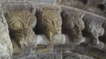 Romaneque doorway detail