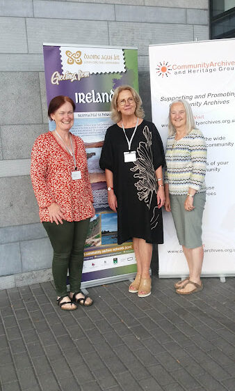 Bernie Doherty, Galway Community Archaeologist, Virginia Teehan CEO The Heritage Council and Dr. Martina Maloney, Chairperson The Heritage Council 