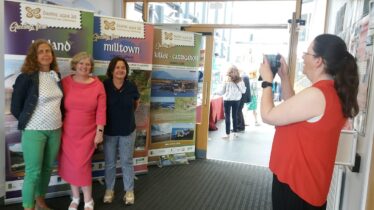 Deirdre Burns, Marie Mannion, Congella McGuire being captured by Mary O' Malley, Louisburgh Killeen Heritage