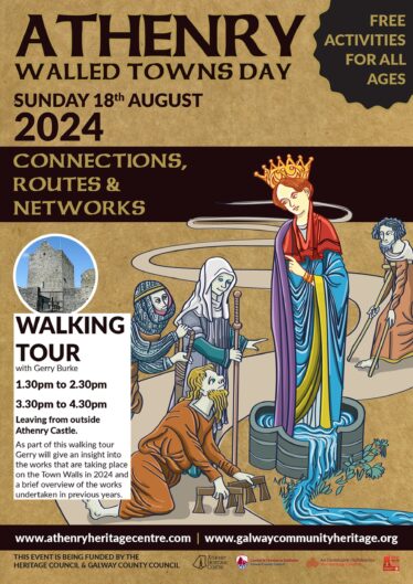 Athenry Walled Towns Day Sunday18th August2024, Connections, routes and networks