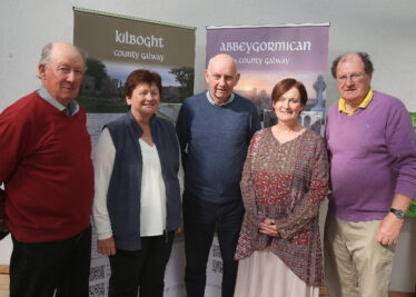 B. Doherty, Community Archaeologist with attendees at conference | Hany Marzouk