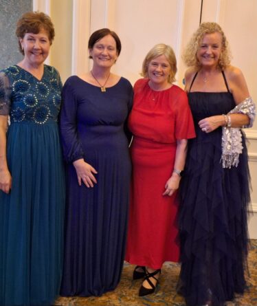 Peggy Doherty, Bernie Doherty, Marie Mannion and Mona Monahan at Awards Ceremony, dressed to impress!