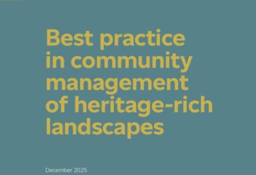 Best practice in Community  Management  of heritage-rich  landscapes