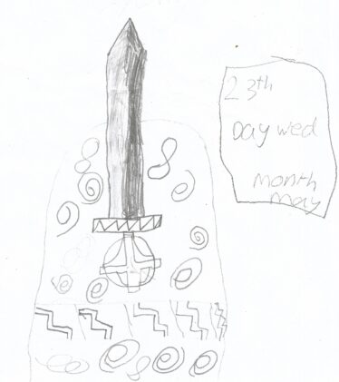 La Tene Art, Turoe Stone and sword