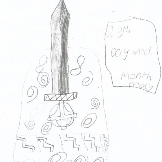 La Tene Art, Turoe Stone and sword | Michael Lyons