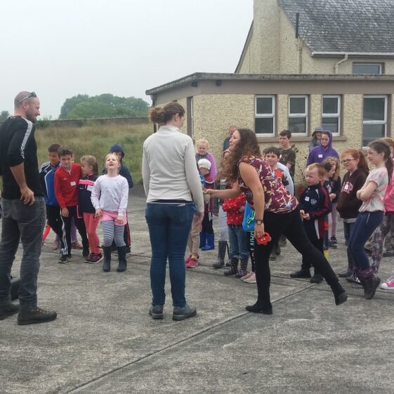 New Inn, Bullaun, Gurteen, Ballymacward, Galway City children at play in Woodlawn | B. Doherty 2018