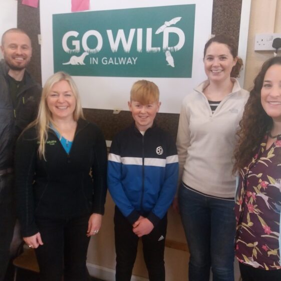 John Lusby and his Go Wild Team in Woodlawn 2018 | B. Doherty 2018