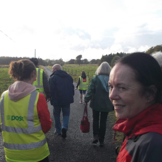 Walking Golden Mile Walking Golden Mile in Woodlawn, people enjoying evening stroll | B. Doherty 2019