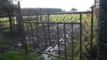 Cast Iron gate, closed