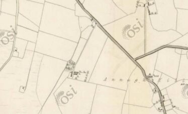 map showing Annagh House 1838