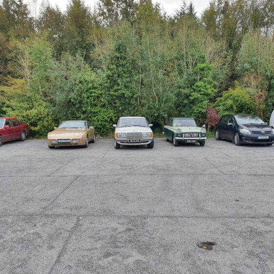 IMG-20220927-WA0023 Cars parked up in carpark | Mountbellew Vintage Club