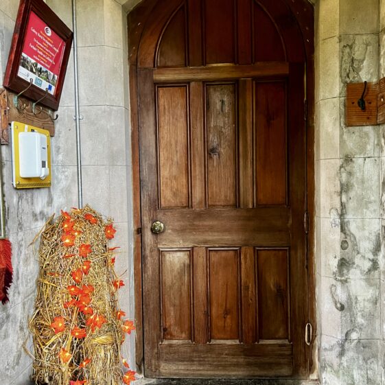 Church Door At Thanksgiving | Courtesy of Patricia Kenny Photography