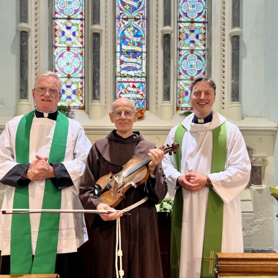 Fr Ray Sweeney, Brother Alphonsis & Archdeacon John Godfrey | Courtesy of Patricia Kenny Photography