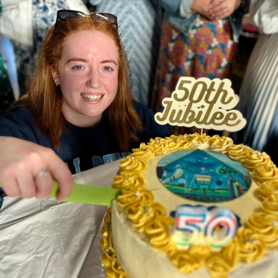 Caoimhe Roche Designed and Made Cake | Courtesy of Ballymacward Primary School