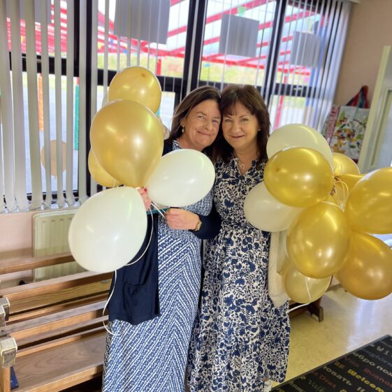 Blowing up the Baloons | Courtesy of Patricia Kenny Photography