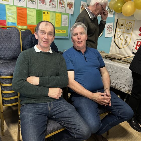 Past Pupils Sean O'Neill & Kevin Murray | Courtesy of Patricia Kenny Photography