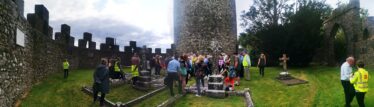 Group very interested in the History and the Graves of the Trench Family