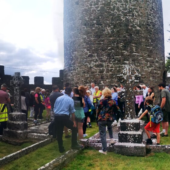 Group very interested in the History and the Graves of the Trench Family Group very interested in the History and the Graves of the Trench Family