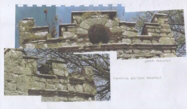 Upper Parapet and Flanking Waster Parapet