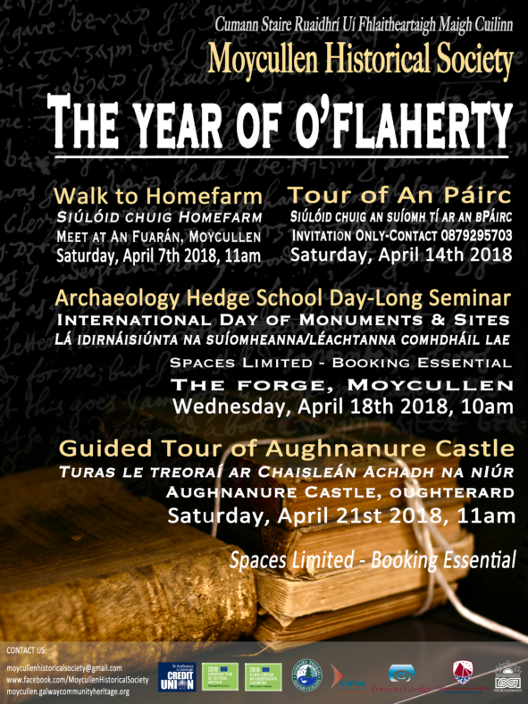 Year of O'Flaherty Festival April Programme of Events