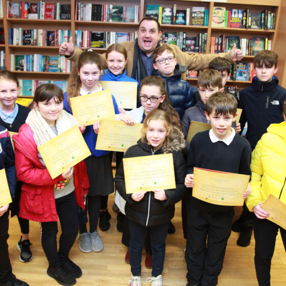 Ollie Turner launches the book 