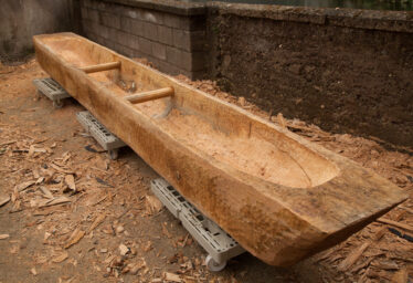 Replica Iron Age log boat to be launched on Lough Corrib