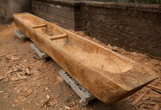 Replica Iron Age log boat to be launched on Lough Corrib