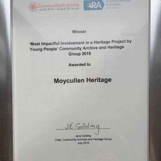 CAHG Award 2019 | Photo Moycullen Heritage