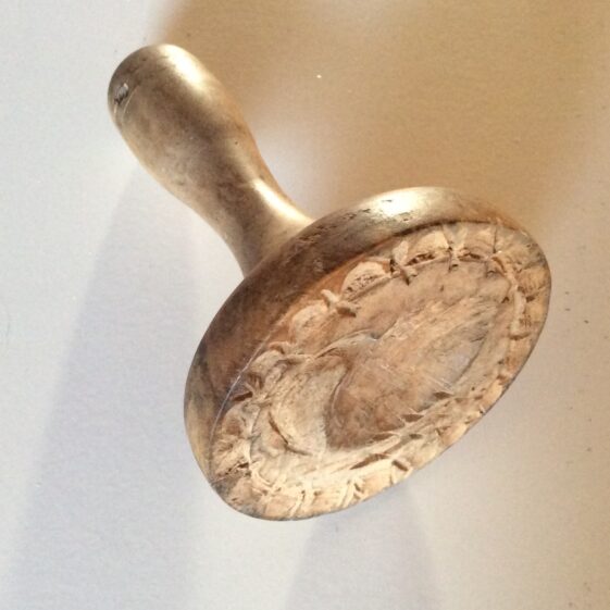 Pic 5.  This item has a link to a certain food - what food and why was it used?