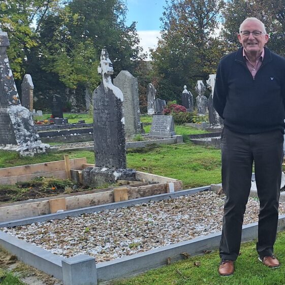 20241009_1512211 Donal Ryan visits from Cregmore, Claregalway. His ancestors were Madden and Donnellan from Portdarragh.
9 October 2024 | Moycullen Heritage