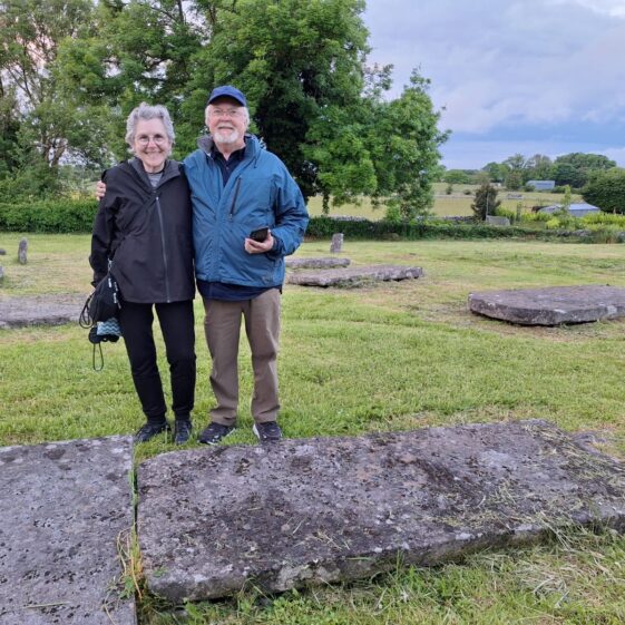 422601223_858862059614495_6463847492354188802_n Bob and Lisa Green visit from Nashville. Bob's Moycullen ancestors were Barrett and Molloy. 21 May 2024 | Moycullen Heritage
