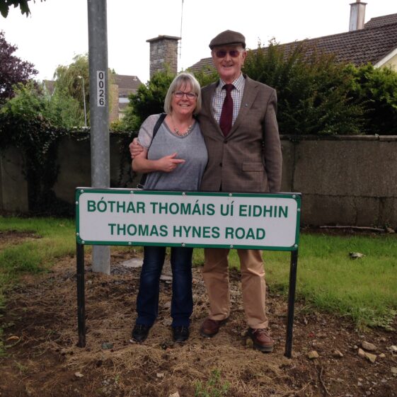 We introduce Allyson Moir from Glasgow to her cousin Larry Hynes and she finds her grandfather had a road called after him We introduce Allyson Moir from Glasgow to her cousin Larry Hynes and she finds her grandfather had a road called after him | Moycullen Heritage