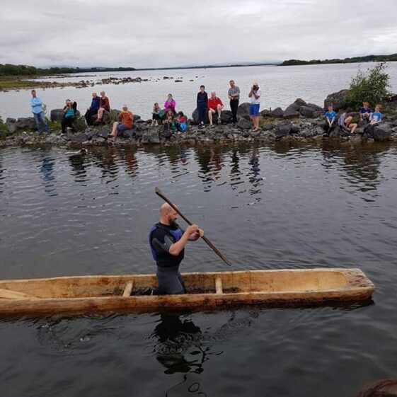 66065195_1334156306731987_305022323889537024_n Launch of the Lees Island 5 Replica Logboat - part of the Pallasboy project | Hazel Morrison
