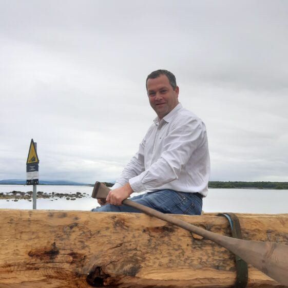 Cllr Noel Thomas takes a test drive! | Moycullen Heritage