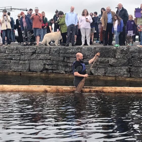 Launch of Lee's Island Logboat | Antoinette Lydon