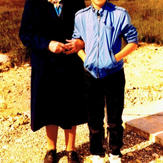 CCI27072019_0002 (2) Julia Conneely and grandson Peter (son of John)
| Photo courtesy John Conneely