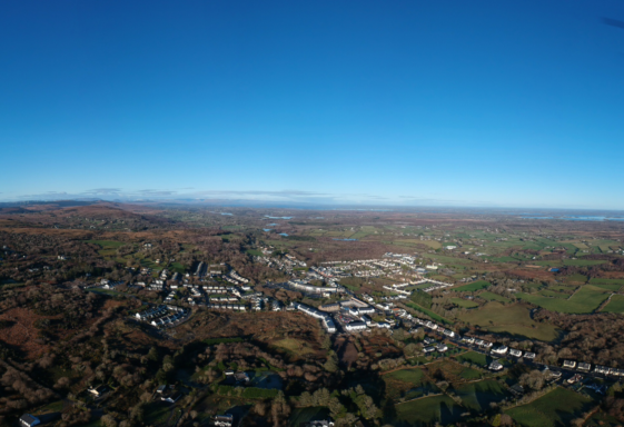 Aerial View of Moycullen